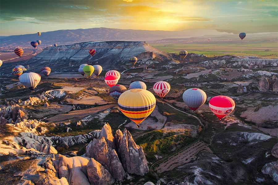 پرواز بالن در ترکیه